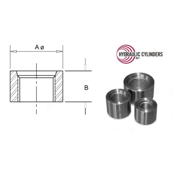 HCI_oRing_Boss_Half_Coupling_Port O-Ring Boss Half Coupling Ports