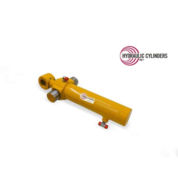 Replacement hydraulic boom swing cylinder for John Deere 310SG/315SG/315SJ/310SL HL/315SL/410 P-Tier (Gen-A) Backhoe Loaders. Replaces OEM AHC18280. Replacement boom swing cylinder for John Deere 310SG, 315SG Backhoe Loaders, OEM AHC18280