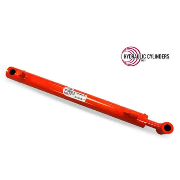 Replacement bucket tilt/dump cylinder for Kubota front loader attachments (LA450–LB552), direct-fit for OEM 75545-64110. Replacement bucket tilt hydraulic cylinder for Kubota front loader attachments LA450–LB552 (OEM 75545-64110)