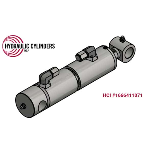1666411071-3D Replacement Hydraulic Swing, Boom Lift & Cutting Head Cylinder for Bobcat (PN: 6810475) Stump Grinder Models SG60, SGX60