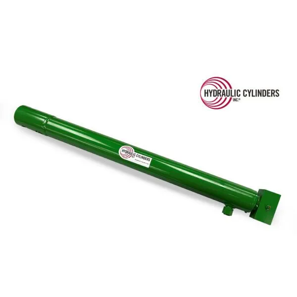 Replacement hydraulic bucket tilt cylinder for John Deere 521/522 Front End Loader Attachments. Replaces OEM AH221999. Replacement bucket tilt cylinder for John Deere 521, 522 Front End Loader Attachments, OEM AH221999