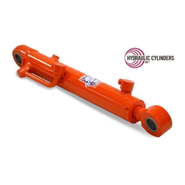 Replacement hydraulic bucket cylinder for Kubota K008-3 excavator, replaces OEM RA028-67800