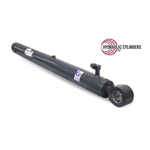 Replacement boom lift cylinder for Kubota SVL75 series track loaders; aftermarket replacement for OEM V0511-73102 and V0511-73202. Replacement hydraulic boom lift cylinder for Kubota SVL75, SVL75-2, SVL75C and SVL75-2C, replaces OEM V0511-73102 V0511-73202.