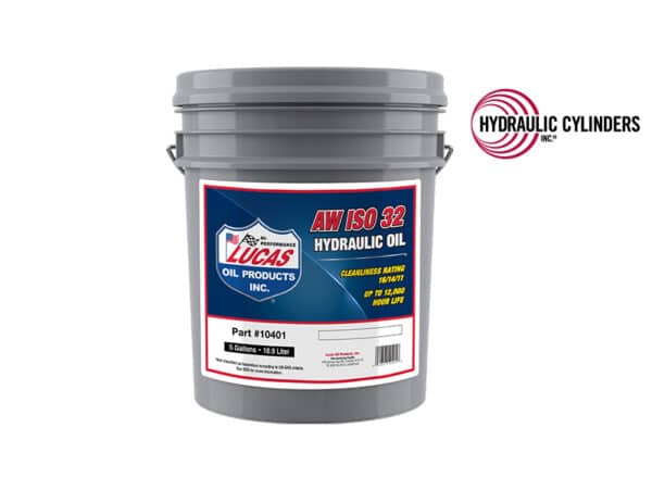 Lucas Oil AW ISO 32 Hydraulic Oil, 5 Gallon Pail