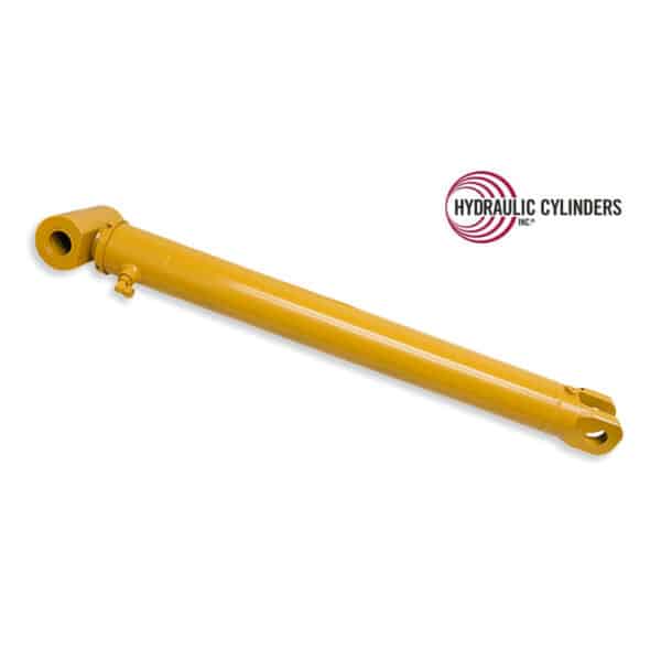 Replacement double-acting hydraulic cylinder (DAR) for Caterpillar 416D, 420D, 430D, 432D, 438D, and 442D backhoe loaders—replaces OEM 191-7839; used for backhoe bucket curl/dump or boom swing by configuration. Replacement hydraulic cylinder for Caterpillar 416D–442D backhoe loaders, OEM 191-7839 (bucket curl/dump or boom swing)