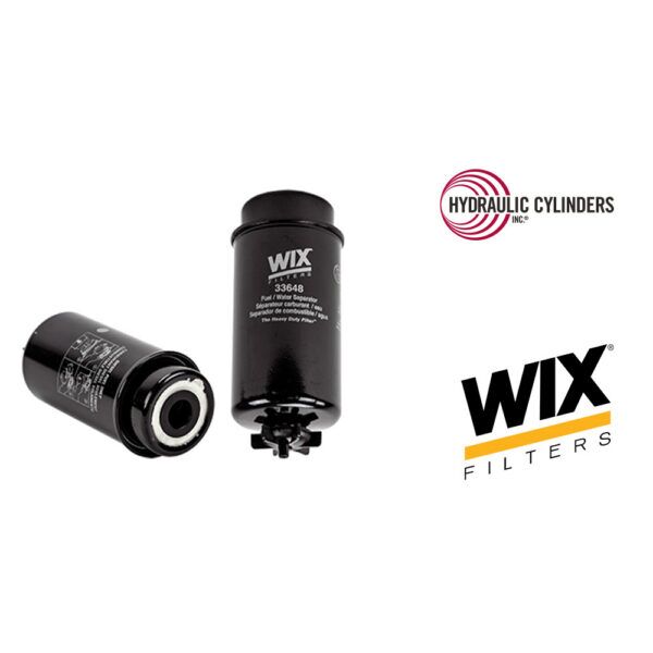 WIX 33648 Key-Way Style Fuel Manager Filter | 2 Micron