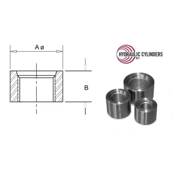 HCI_oRing_Boss_Half_Coupling_Port O-Ring Boss Half Coupling Ports