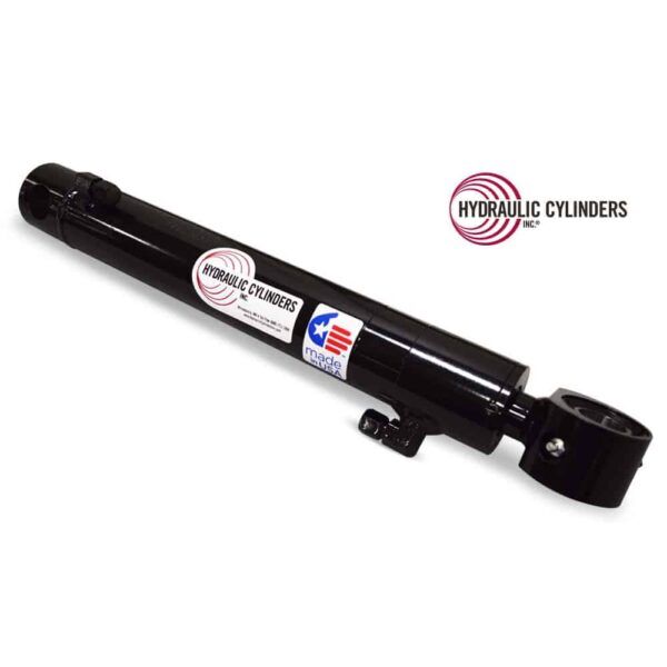 All-steel, USA-made replacement hydraulic bucket tilt cylinder for the Bobcat T110, built to OEM specifications. Replacement bucket tilt cylinder for Bobcat T110 compact track loader, OEM 7174141 replacement