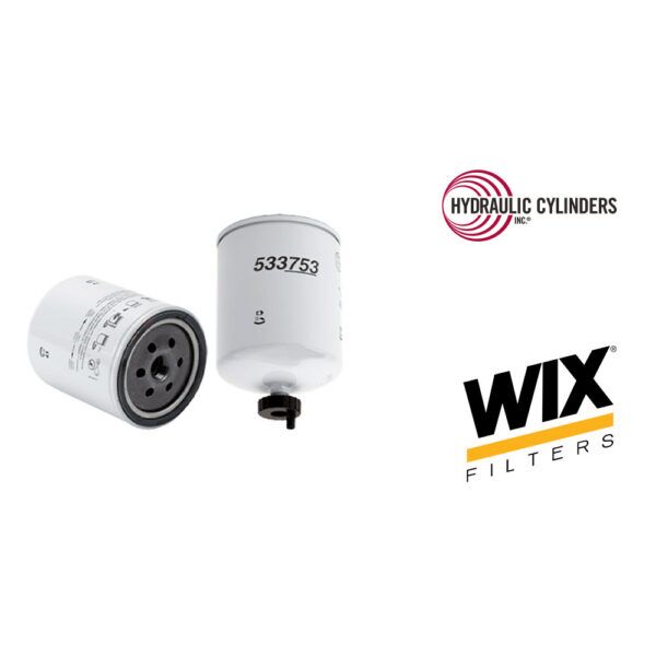 HCI_WIX_33753 WIX 33753 Spin-On Fuel Filter | 7/8-14 Thread, 5 Micron