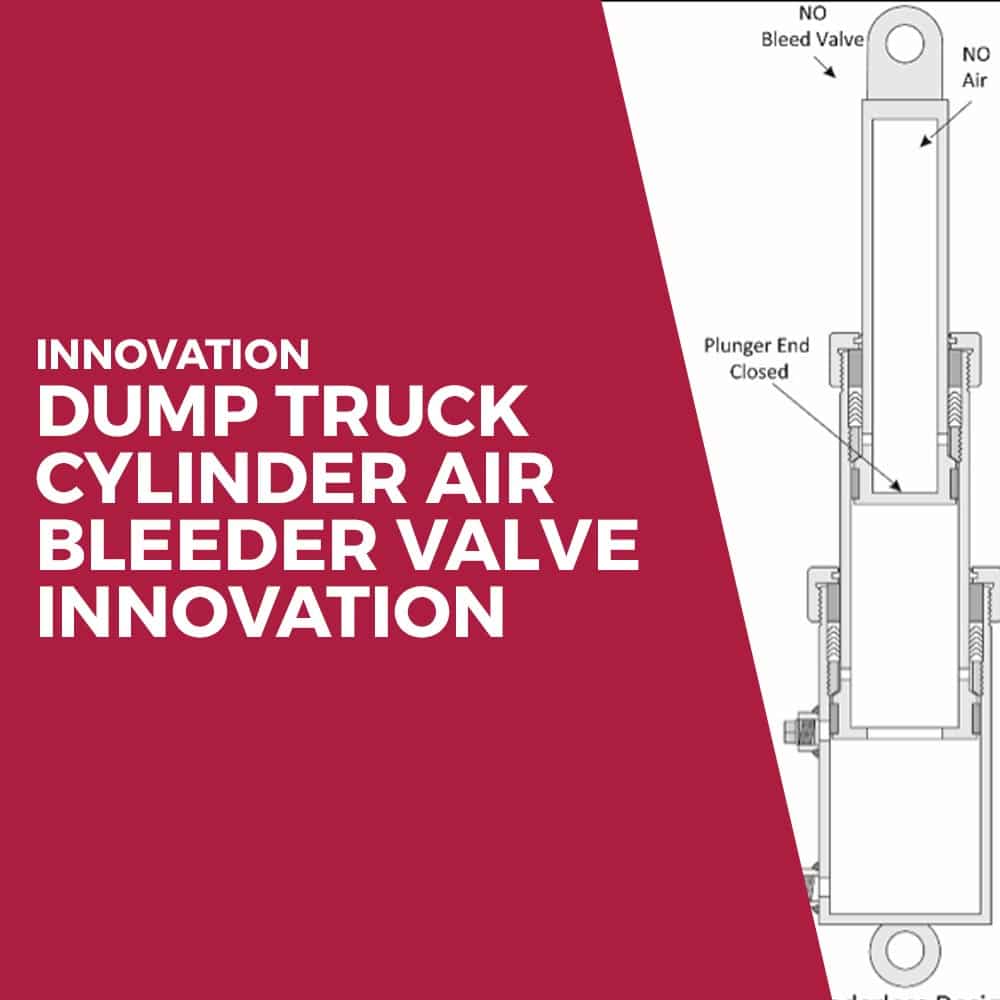 Dump Truck Cylinder Air Bleeder Valve Innovation Hydraulic Cylinders