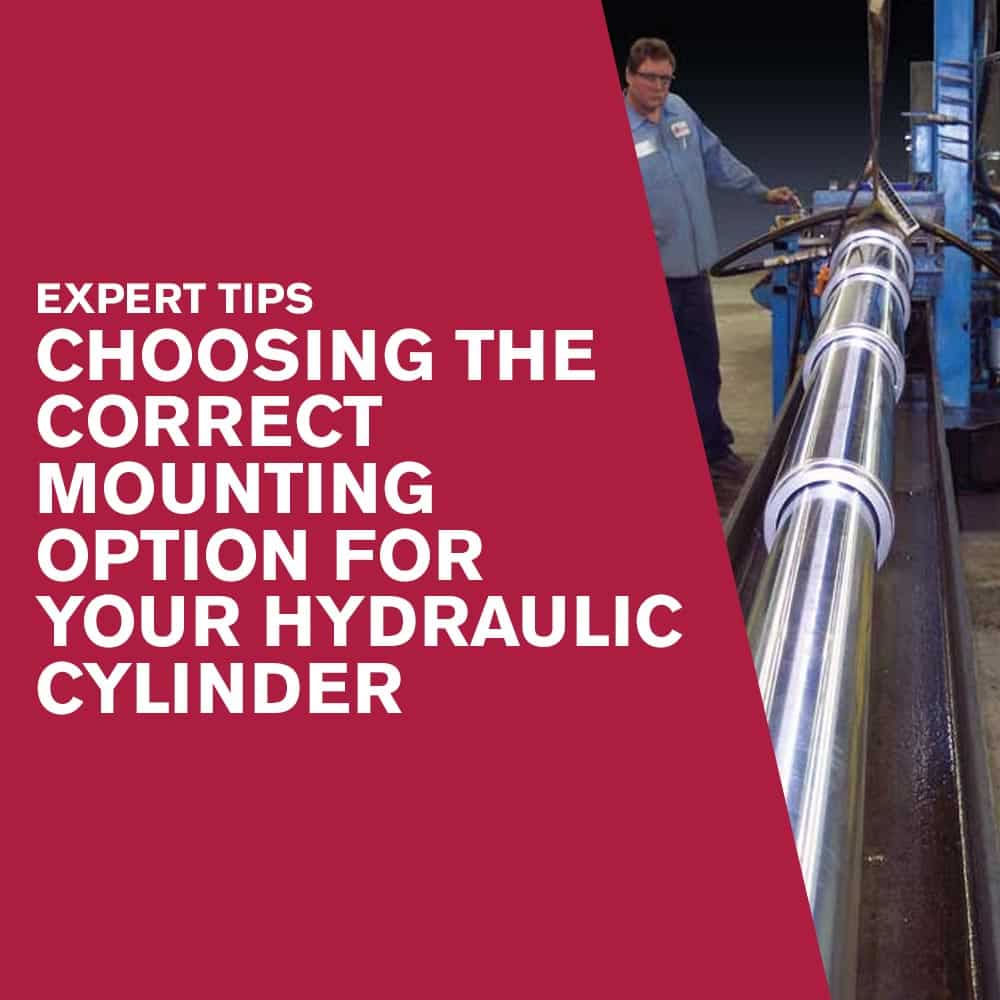 Choosing the Correct Mounting Option for Your Hydraulic Cylinder