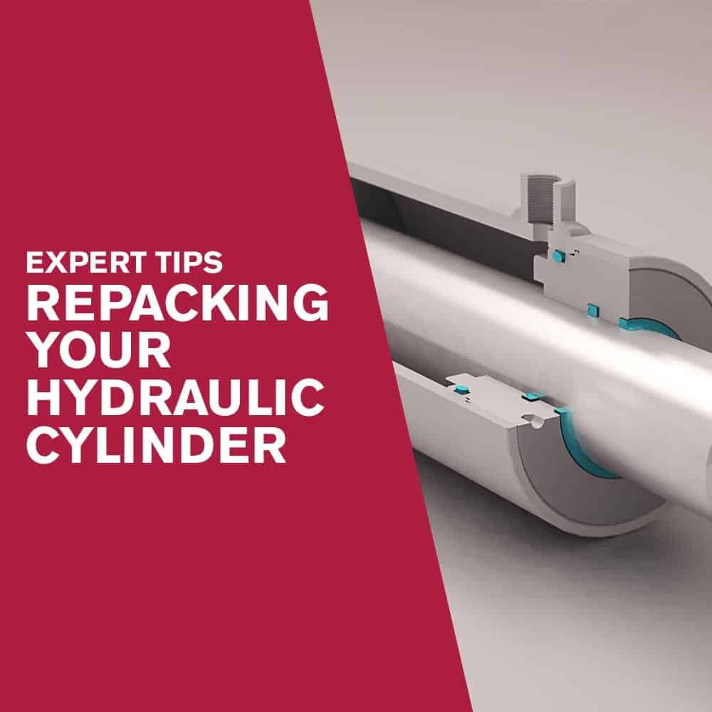 cylinder hydraulic repacking repack cylinders