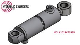 Replacement Hydraulic Track Cylinder for Kubota (PN: RA029-22400) Excavator Models K008-3, K008-5