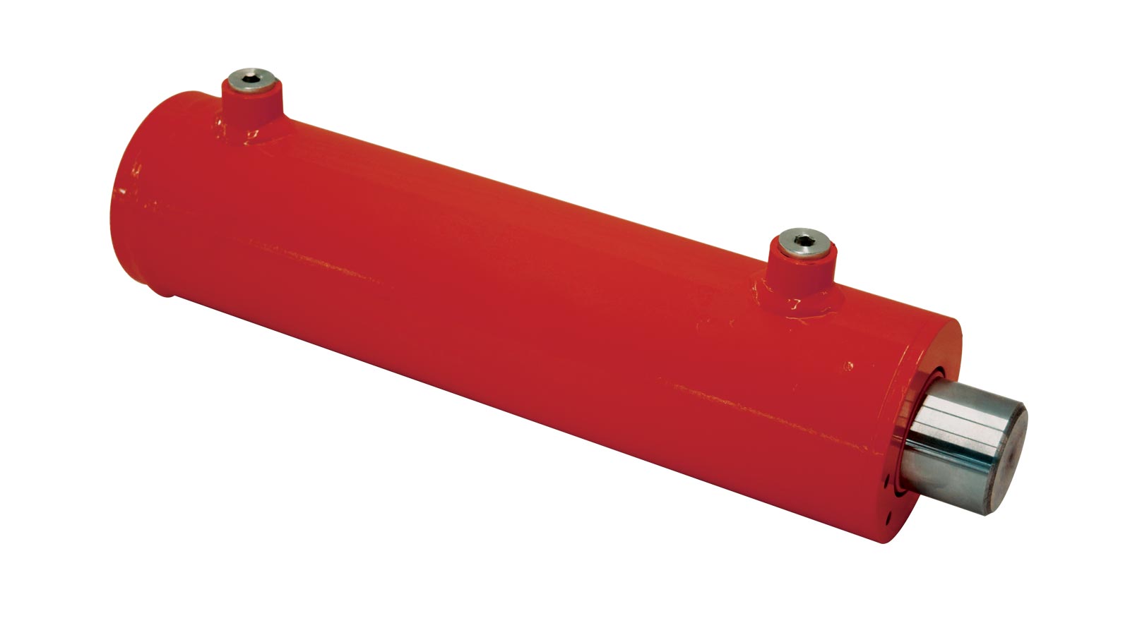 Red No Mount hydraulic cylinder 