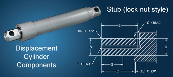 Stub (Lock Nut Style) Machining Info