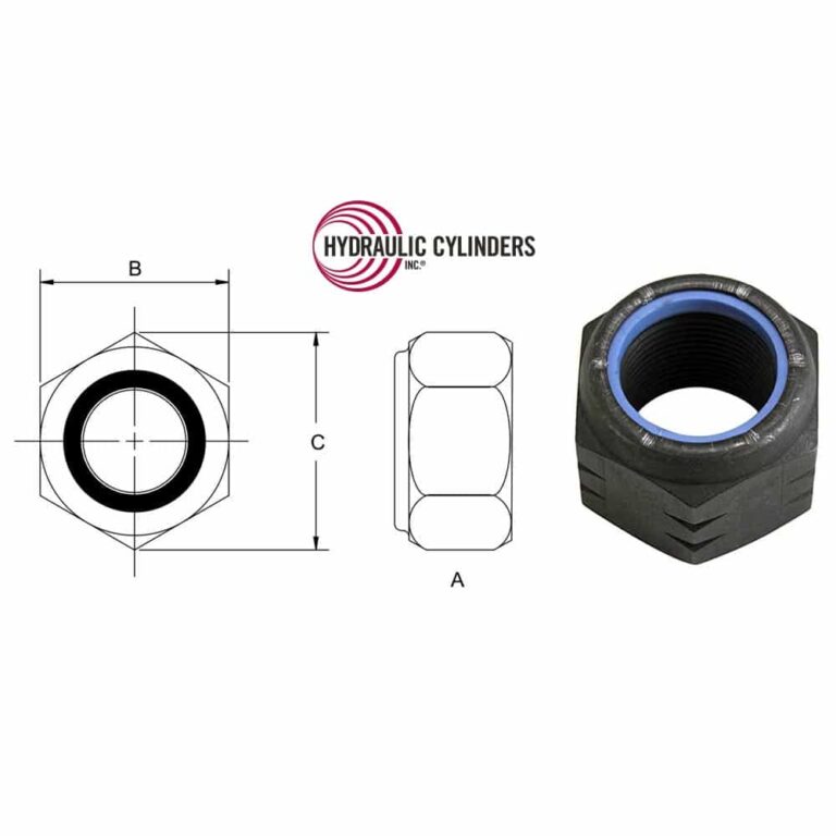 Nylon Insert Lock Nuts Hydraulic Cylinders, Inc.