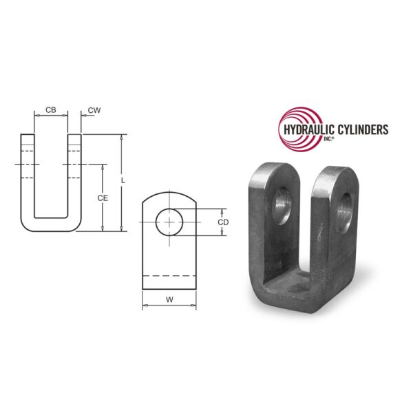 HCI Formed Clevis Diagram