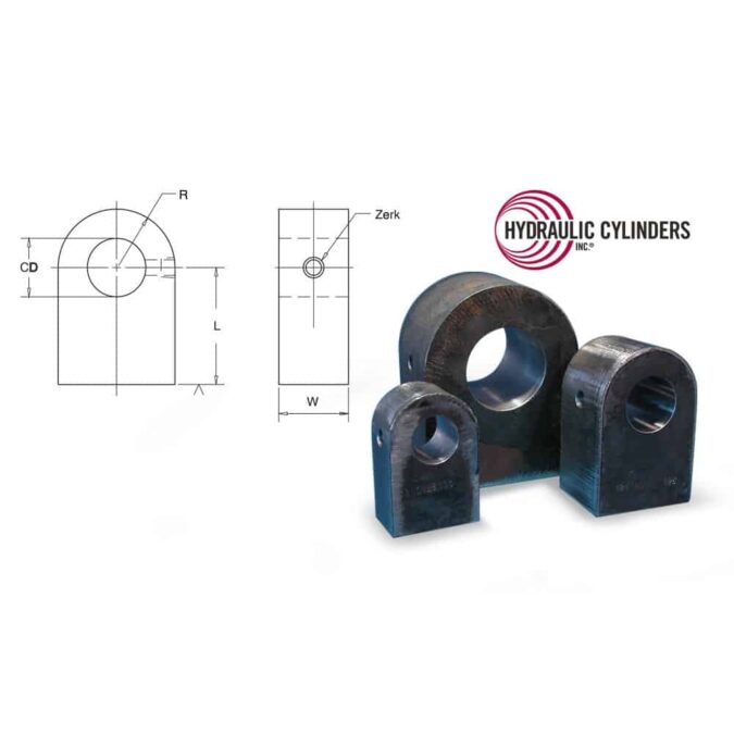  Lug Mounts (Machined) Hydraulic Cylinders, Inc.