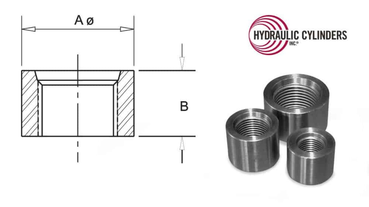 ORB Half Port #5 SAE