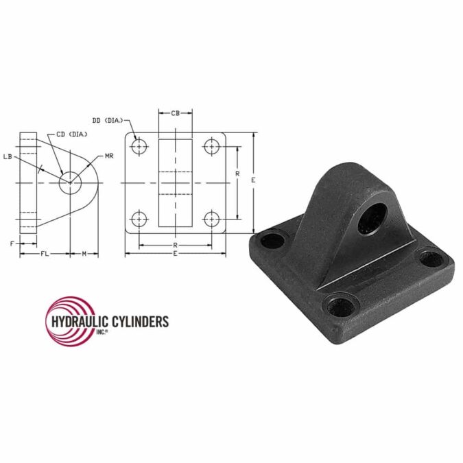  Eye Brackets Hydraulic Cylinders, Inc.