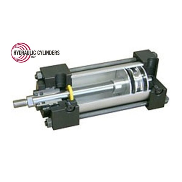 hydraulic cylinder within machine component
