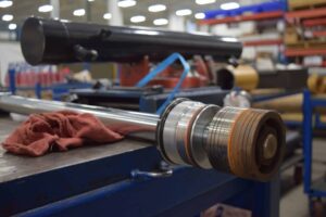 piston rod and rod bearing