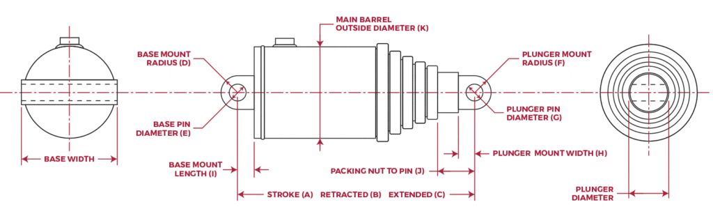 Custom Telescopic Hydraulic Cylinders