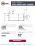 Single-Acting Plunger Worksheet