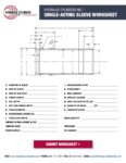 Single-Acting Sleeve Worksheet