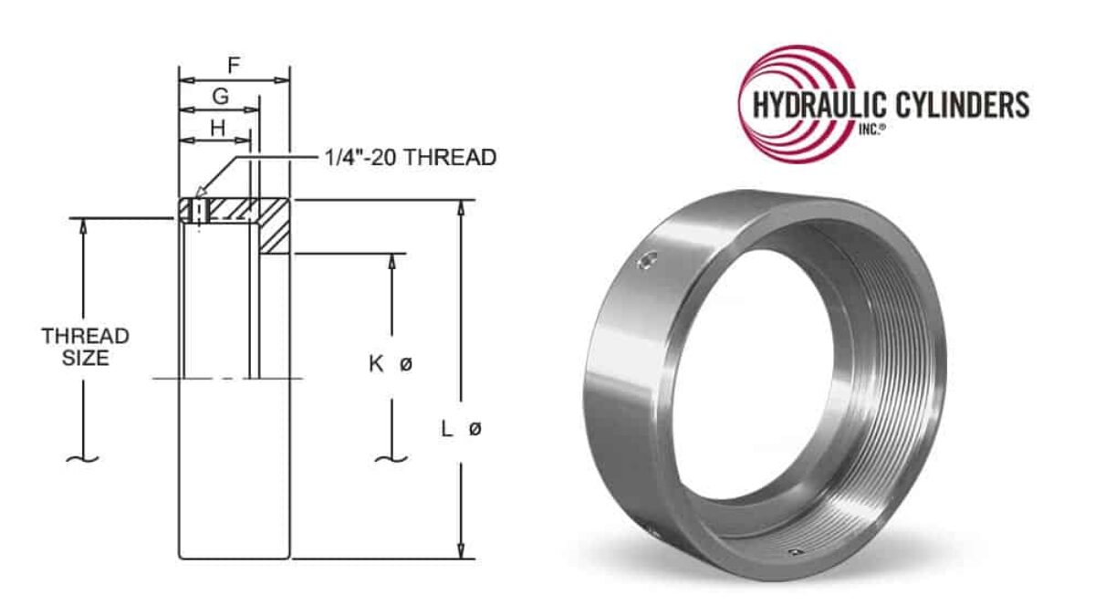 TH Gland Cap, 2.500