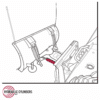 Replacement Hydraulic Snow Blade Cylinder for Bobcat 6673608