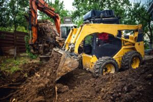 forestry construction outside