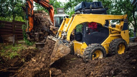 Forestry Construction skid steer loader mini construction equipment