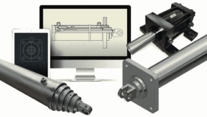 Custom Hydraulic Cylinder designs and drawings