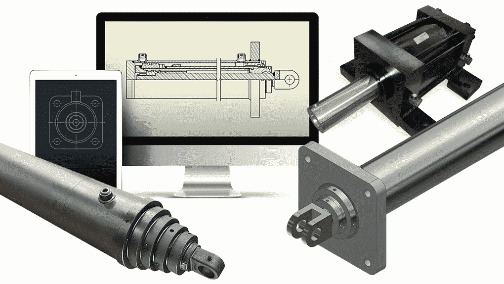 Custom Hydraulic Cylinder Tech design