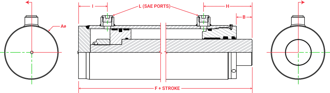 600 Series Cylinder Diagram