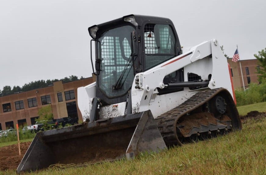 oem hydraulic cylinder in a bobcat