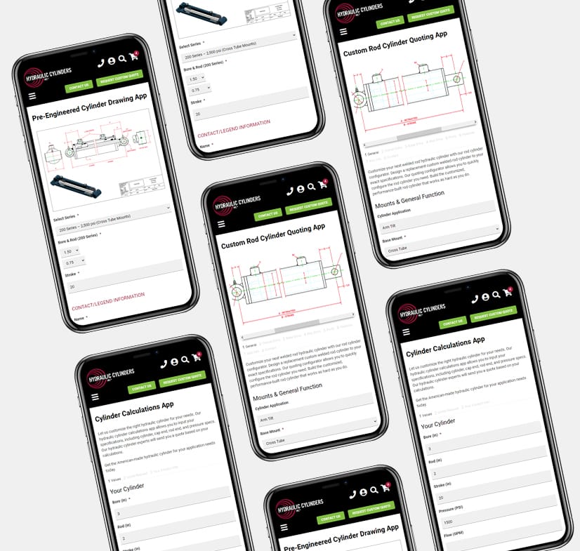 engineered drawing application on iphone screens