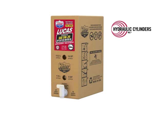 Lucas Oil Synthetic SAE 5W-20 API SP Motor Oil, 6 Gallon Box
