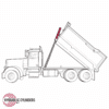 Replacement SAT Dump Hoist Cylinder