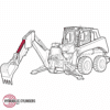 Replacement Hydraulic Bucket Cylinder for Bobcat 8709
