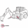 Bobcat M06 Outrigger Stablizer Jackleg