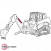 Replacement Bobcat 725S Arm Cylinder