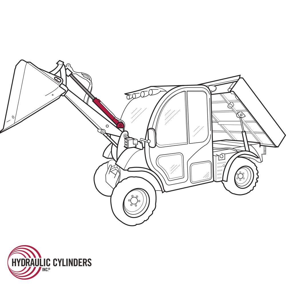 2179367732 - Replacement Hydraulic Bucket Tilt Cylinder for Bobcat