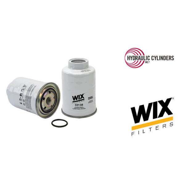 WIX 33138 Spin On Fuel Water Separator w/ Open End Bottom | 3/4-16 Thread