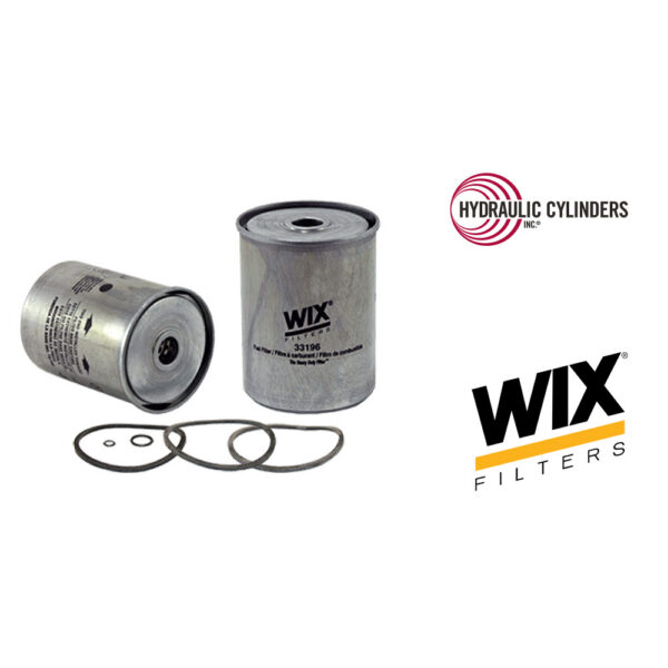 HCI_WIX_33196 WIX 33196 Cartridge Fuel Metal Canister Filter | 6 Micron