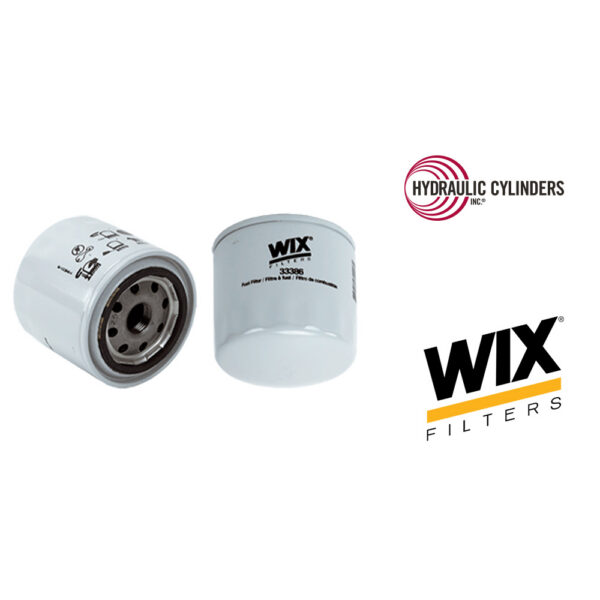 WIX 33386 Spin-On Fuel Filter | 3/4-16 Thread, 10 Micron