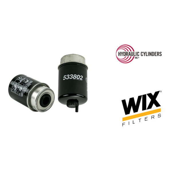 WIX 33802 Key-Way Style Fuel Manager Filter | 10 Micron