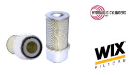 WIX 42222 Air Filter w/Fin | 11.438″ H × 5.249″ OD