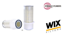 WIX 42321 Air Filter w/Fin | 15.375″ H × 6.093″ OD